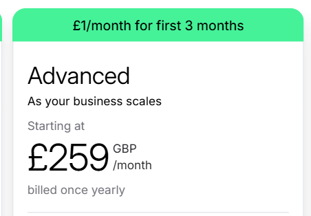 Shopify Advanced Plan