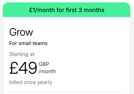 Shopify Grow Plan